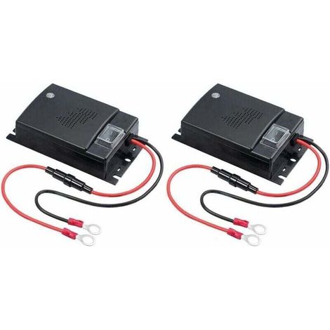 Repelente ultrasónico automático para animales, ratones y ratas (2 unidades, 12 V) (1/4)