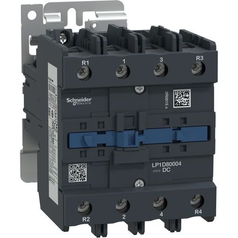 Contattore - TeSys LP1D - 4 poli - CA-1 440V 125 A - 24 V CC - LP1D80004BD