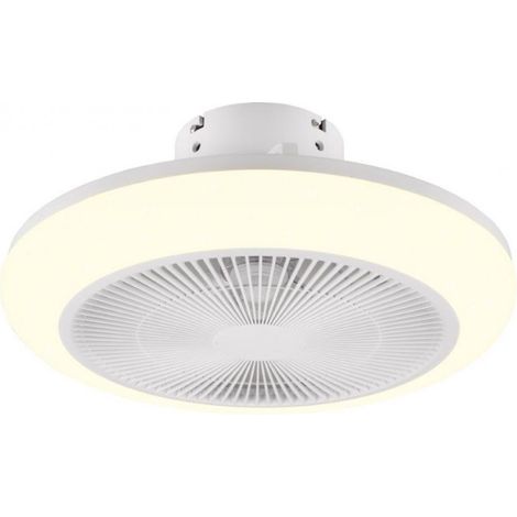 Plaffoniera Ventilatore a soffitto Led 46 cm 30W cielo stellato con telecomando (1/3)