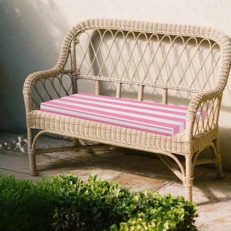 Extérieur étanche 50D éponge tabouret coussin pour extérieur et terrasse chaise longue, chaise de plage, 100  40  5 cm