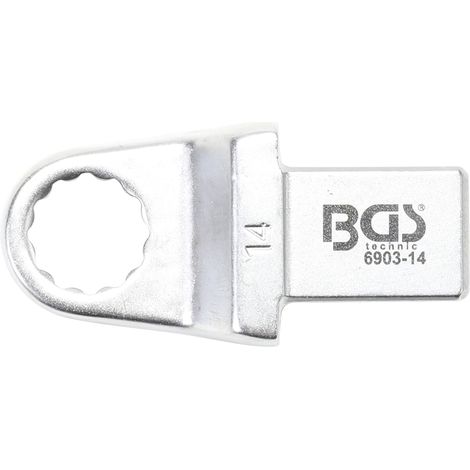 Llave de anillo BGS 6903-14 perfil doce puntos bloqueo pasador