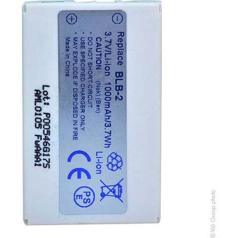 NX - Batterie téléphone, smartphone, GSM pour Nokia 3.7V 1000mAh - US-PBLB-2BLB2E40E (1/4)