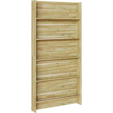 Jardinière,Support de jardin à plantes 5 niveaux 90x15x180 cm Bois imprégné de pin CFW42950 (1/5)