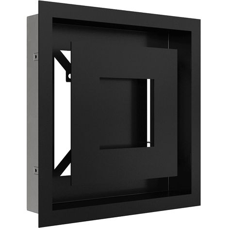Lüftungsgitter WIND 22x22 schwarz (1/5)