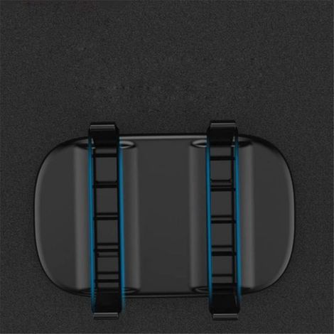 Miroir cosmétique adhésif pour visière de voiture, miroir de maquillage portable auto-adhésif pour pare-soleil automobile (1/5)