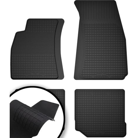Alfombrillas de goma para Audi A4 B5 sedán, familiar y Avant (1995-1999)