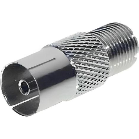Adaptador Schwaiger iec to f type resistente corrosión alta calidad