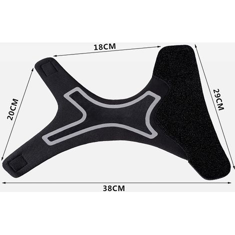 Sport-Knöchelbandage (ein Paar) - Leichte und atmungsaktive, schwarze Knöchelbandage, Unisex, Größe M (39-41) - Beugt Sportverletzungen vor. (1/4)