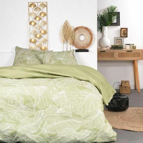 Parure de lit - TODAY Sunshine - 240x220 cm - 2 personnes - coton imprimé floral (1/3)