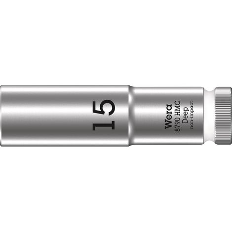 Wera 8790 HMC Deep Steckschlüsseleinsatz mit 1/2"-Antrieb, 15 x 83 mm (1/5)