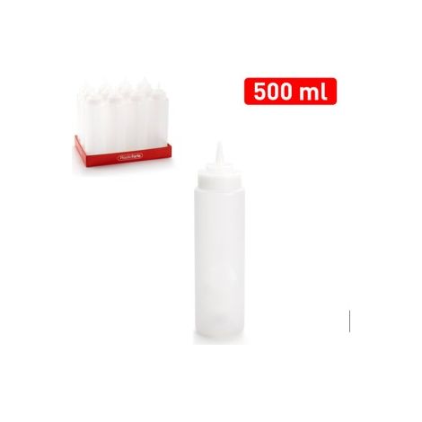 Bottiglia Dispenser da Cucina per Salse Trasparente 500 ml