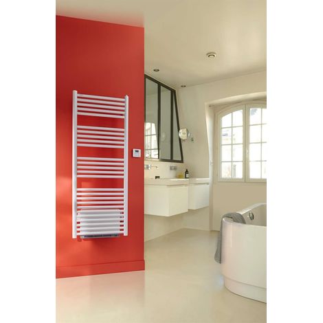 Acova – Sèche-serviette soufflant 1945W – Soufflant 1000W intégré – Acier anticorrosion – Design exclusif pour salle de bains — vue 2