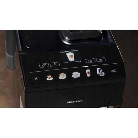 Siemens EQ500 classic TP511R01 Kaffeevollautomat schwarz-silber