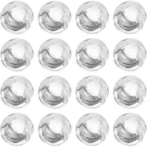 Butées de chaînette transparentes pour stores enrouleurs, lot de 120 butées en POM pour usage quotidien, pièces antidérapantes pour chaînette à billes (1/5)