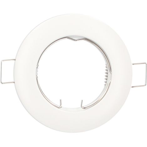 Aro fijo redondo empotrable Chandur Blanco (1/4)