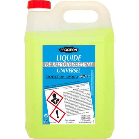 Liquide de refroidissement universel bidon de 5l PHEBUS 577 283