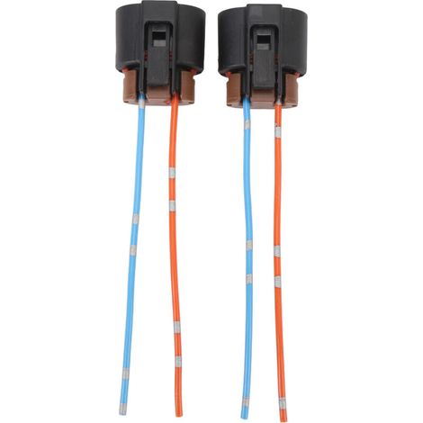 Connettore per cablaggio portalampada faro, 2 pezzi, adattatore 90980 11659, connessione stabile per RX300 RX400H RX450H SC430 (1/5)