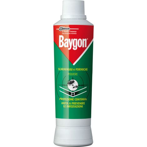 SCARAFAGGI E FORMICHE BAYGON POLVERE 250 G- S.C.JOHNSON ITALY- 24,0 pz