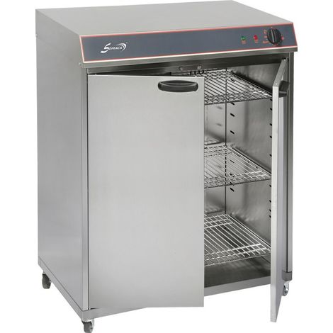 Armoire chauffante ventilée - 5 bacs GN 1/1 - 230 V - long. 800 mm - Sofraca