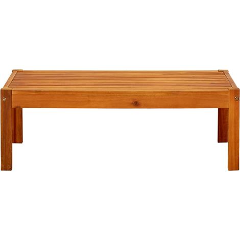 Maison Exclusive - Gartentisch 85x57x29 cm Massivholz Akazie