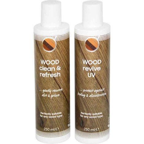Kit d'entretien du bois CARE KIT 2x250 ml (1/3)