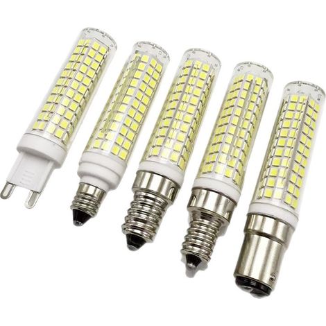 E14 hotte LED ampoule, 5W équivalent 50W halogène, lumière blanche froide 6000k, 550lm, petite ampoule à bec pour hotte et réfrigérateur, non dimmable, lot de 2 E14 15w220 - 240v (1/5)
