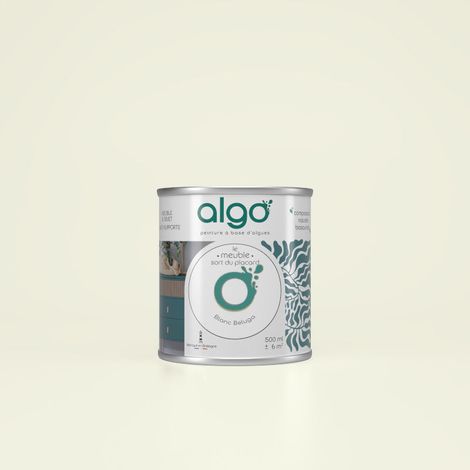 Peinture pour Meuble - Blanc Béluga - 0.5L / Mat