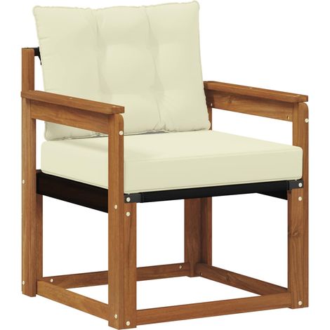 Maison Exclusive - Outdoor-Sofa Massives Akazienholz und Textilen