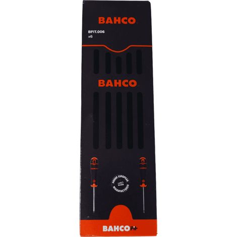 Satz von 6 Schraubendrehern - BAHCO BFIT.006 (1/2)