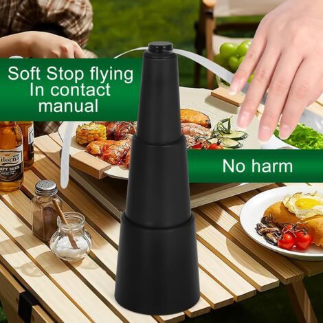 Ventilatori antimosquito, 4 pezzi, protezione silenziosa da insetti per tavoli, perfetti per cene a casa, picnic e interni (1/2)