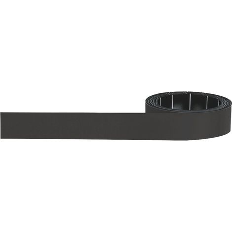 Magnetoplan magnetoflex-Band, schwarz, 15 mm x 1 m