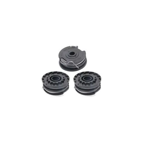 Bobina di ricambio Bosch Art, confezione da 3 bobine per decespugliatori Bosch Art 24 27 30 30-36 Li, 18 m, 1,65 mm - Crezuo