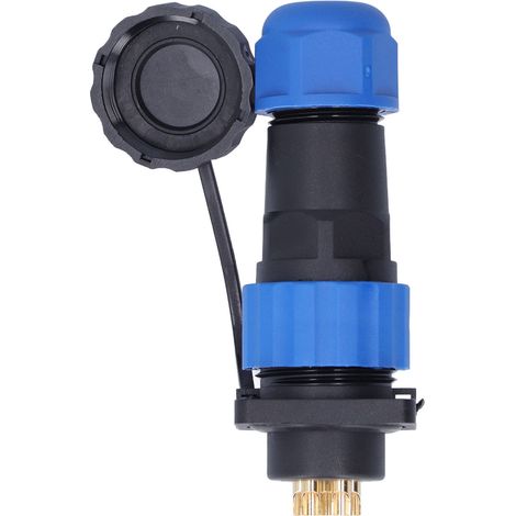 SP205 wasserdichter elektrischer Steckverbinder, 380V AC Luftfahrt-Vierkantstecker, Stiftadapter, Verbindungsklemme, Industriestrom, 5-polig, Hochleistungs-Stecker-Buchse. (1/5)