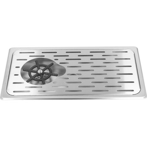 Lave-verre G1/2 raccordement eau argent rince-verseur plan de travail évier bar café cuisine (1/5)