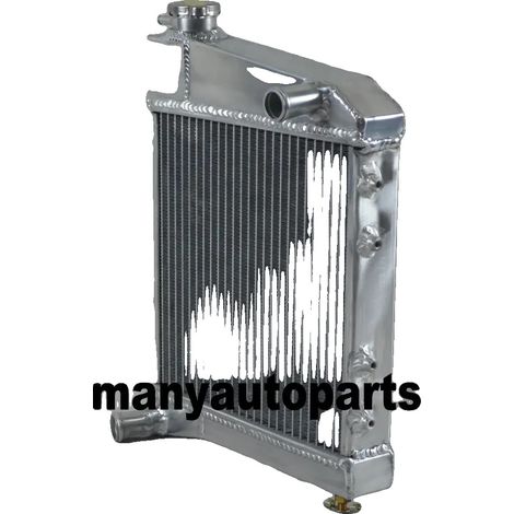 Radiador de aluminio, altura 15", ancho 24", grosor 2", capacidad de refrigeración un 40% mayor, compatible con modelos de 1967 a 1991. (1/5)