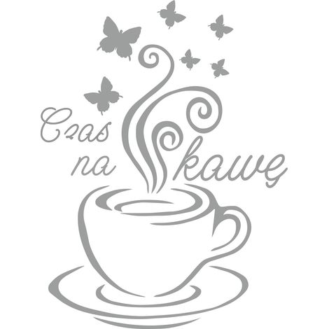 ADESIVI DA CUCINA adesivo tazza da caffè cuore 100 x 50cm G259074 (1/2)