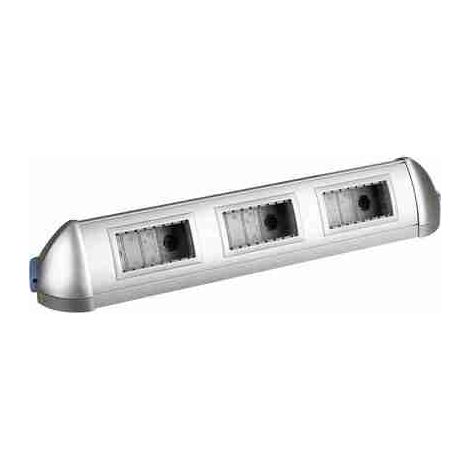 Kit de poste de travail en aluminium à 12 modules BTI123007AL