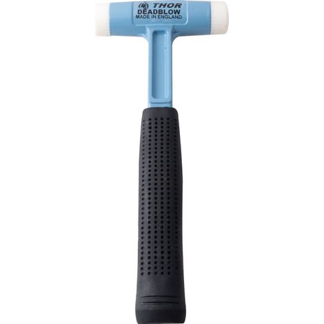 Thor 20-1010 Dead Blow Nylon Hammer, 32mm Head, 550g (19oz), Heavy-Duty Impact Tool