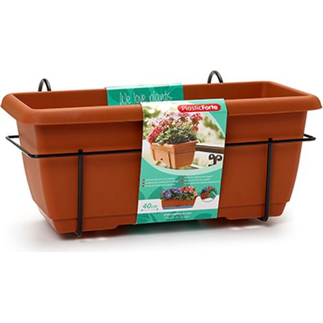 JARDINERA CON SOPORTE 40 CM 11906