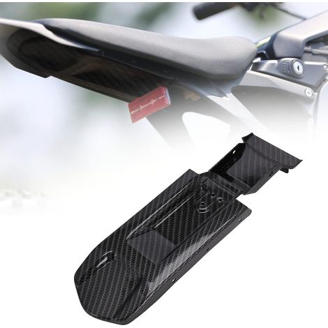 Garde-boue arrière avec plaque intérieure en fibre de carbone pour moto tout-terrain électrique X/S (1/5)