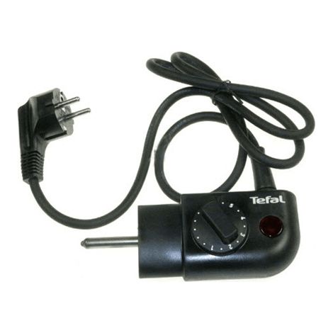 Cordon secteur pour Plancha Colormania, Malaga, Sevilla, Valencia & Thermo spot TEFAL TS-01040811 - TS-01037980 - TS-01040810 (1/4)