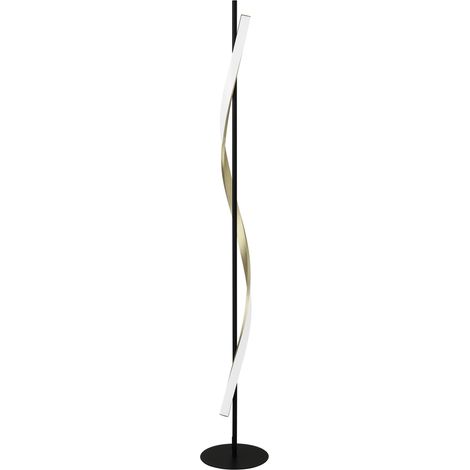 Piantana Moderna Conaprato Alluminio Ottone Plastiche Bianche Led 20W 2500Lm