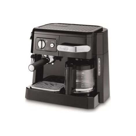 caffettiera espresso combinata 15bar - bco411b - delonghi