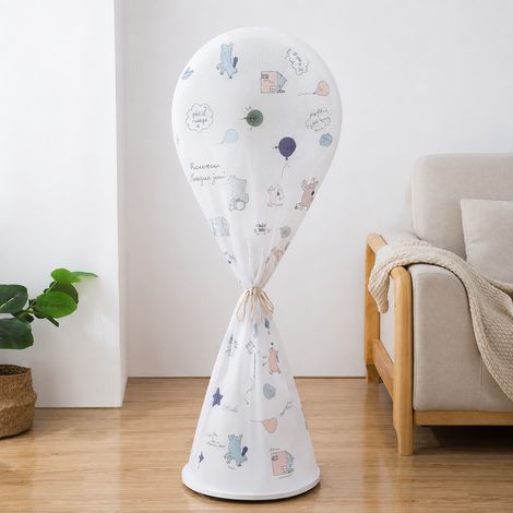Housse de protection intégrale pour ventilateur sur pied modèle long Cabane Romantique 200 g réf 5657 200 g – Livraison gratuite