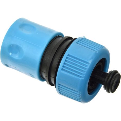 Attacco rapido da 3/4" con fermo a bolla, linea blu 8173 (1/5)