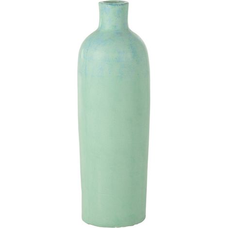 Vase Bouteille Déco "Justine" 80cm Bleu (1/3)