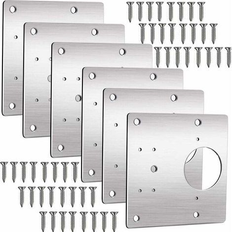 6-piece hinge repair kit, suitable for kitchen cabinet hinges.High quality enhances quality of life. (1/5)