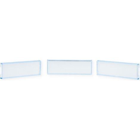 GIRA 8612300 LOT DE 3 BOUTONS POUR INTERRUPTEUR D'APPEL TX44 TRANSPARENT