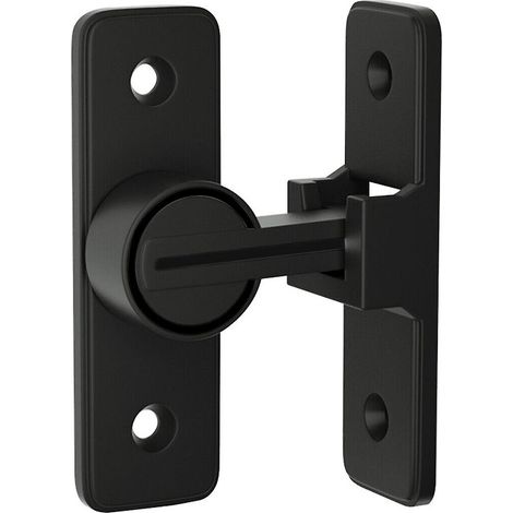 Nouvelle serrure de porte de grange robuste, loquet de porte coulissante de grange, loquet de portail à 90 degrés (1/5)