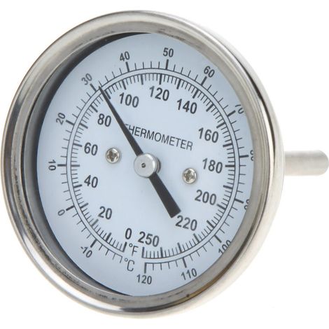 Thermomètre de four haute température en acier inoxydable - Mesure précise de la température - Outils de cuisine UNOIU (1/4)